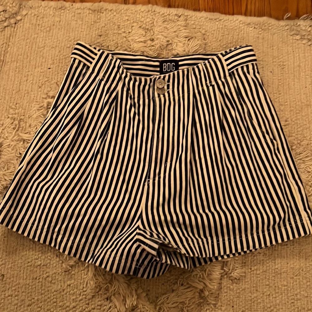 Urban Outfitters blue and white shorts